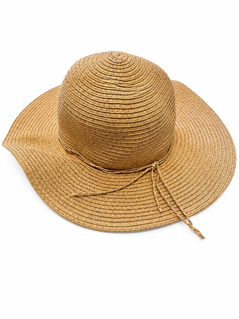 Collection XIIX 100% paper straw sun hat spot-clean cottage natural love story